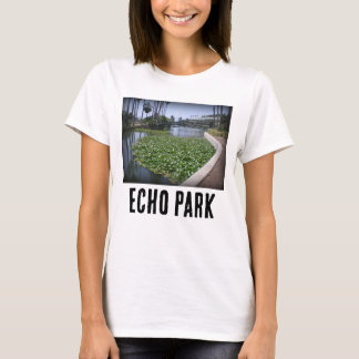 Echo Park Lake in Los Angeles, California T - Shir T-Shirt