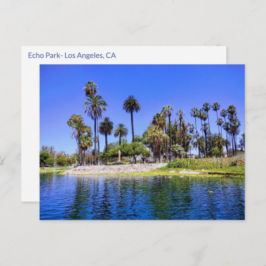 ECHO PARK - LOS ANGELES #2 POSTCARD POSTKARTE (Vorne/Hinten)