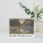 Echo Park, Los Angeles, Kalifornien Postkarte (Stehend Vorderseite)