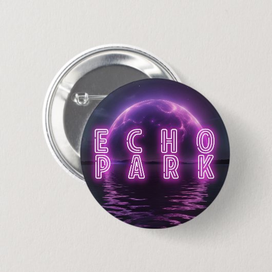 ECHO PARK NIGHtKLUB Abzeichen Button (Vorne & Hinten)