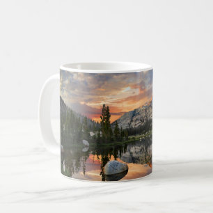 Echo Peaks Sunset from Echo Lake - Yosemite Kaffeetasse
