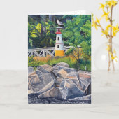 Echo Point Leuchtturm Karte (Gelbe Blume)