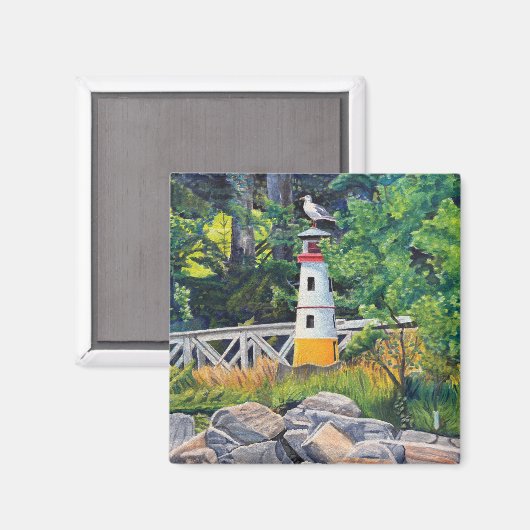 Echo Point Leuchtturm Magnet (Vorderseite/Rückseite)
