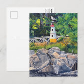 Echo Point Leuchtturm Postkarte (Vorne/Hinten)