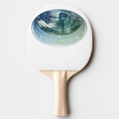 "Echo Sphere" – Conceptual Ping Pong Paddle Tischtennis Schläger (Rückseite)