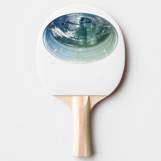 "Echo Sphere" – Conceptual Ping Pong Paddle Tischtennis Schläger (Vorderseite)