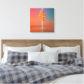 Echo Spire Leinwanddruck (Insitu (Schlafzimmer))