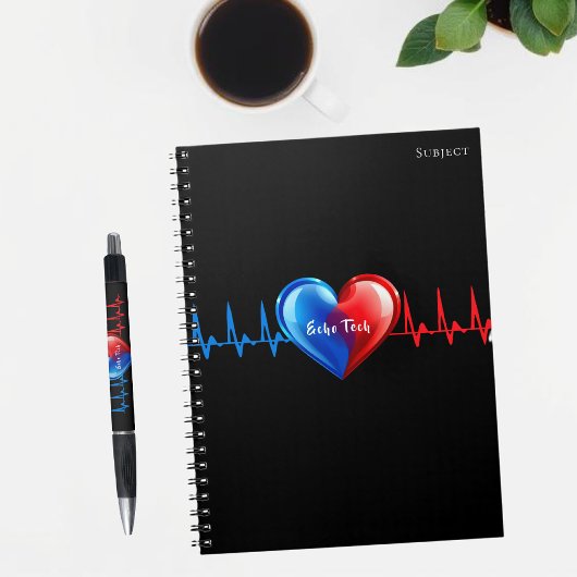 Echo Tech - Cardiac Sonographer Notizblock