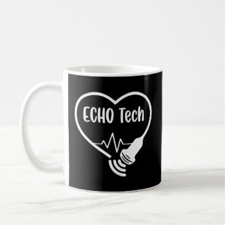 Echo Tech Cardiac Sonographin Rdcs Echocardiograph Kaffeetasse