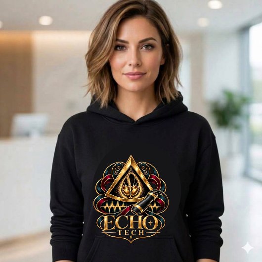 Echo Tech - Echokardiograph - Sonographiker Hoodie