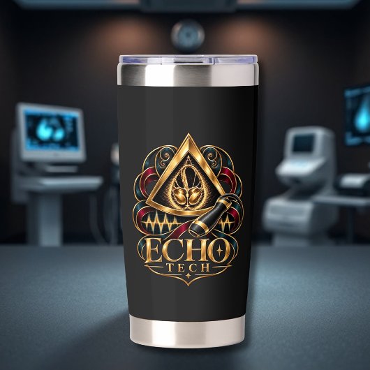 Echo Tech - Echokardiograph - Sonographiker Thermobecher