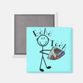 Echo Tech Geschenke (Cardiac Echo Technician) Magnet (Vorderseite/Rückseite)