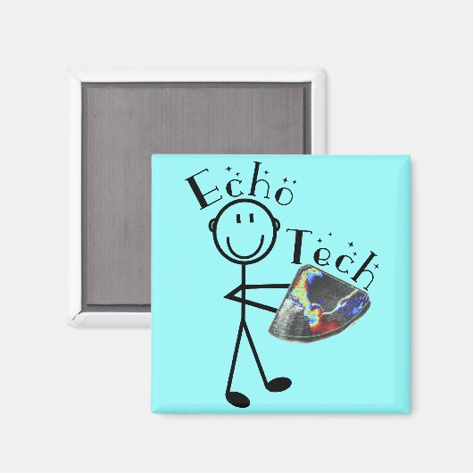 Echo Tech Geschenke (Cardiac Echo Technician) Magnet (Vorderseite/Rückseite)