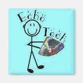 Echo Tech Geschenke (Cardiac Echo Technician) Magnet (Vorne)