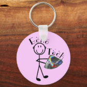Echo Tech Geschenke (Cardiac Echo Technician) Schlüsselanhänger (Vorderseite)
