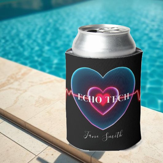 Echo Tech | Herzschlag | EKG Dosenkühler