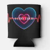 Echo Tech | Herzschlag | EKG Dosenkühler (Rückseite)