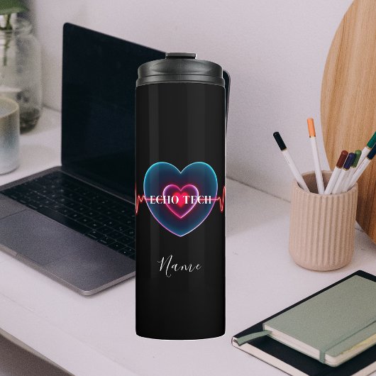 Echo Tech | Herzschlag | EKG Thermosbecher