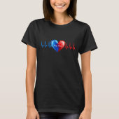 Echo-Tech-Kardiosonographer T-Shirt (Vorderseite)