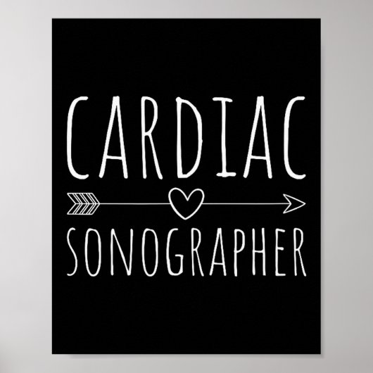Echo Tech, Rs, Herz-Sonographer  Poster (Vorne)