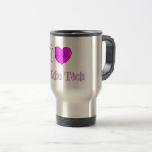 Echo Tech spendet "I Liebe My Echo Tech" Reisebecher (VorderseiteRechts)