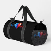 Echo-Techniker - Herz-Sonograf Duffle Bag (Rechte Ecke)