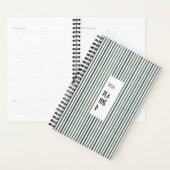 Echo Trails 2026 Planner – Matcha Green Stripes Planer (Anzeige)