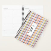 Echo Trails 2026 Planner – Multicolor Stripes Planer (Anzeige)