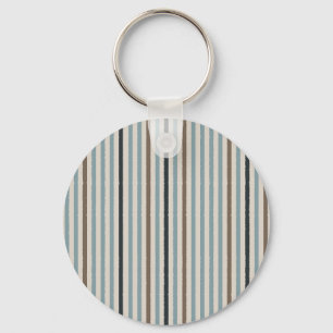 Echo Trails Custom Metal Keyring - blau/natürlich Schlüsselanhänger