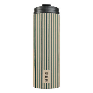 Echo Trails Custom Thermal Tumbler - Matcha Green Thermosbecher