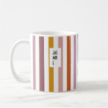 Echo Trails Individuelle Name Tasse - Rosa Hues