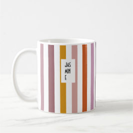Echo Trails Individuelle Name Tasse - Rosa Hues