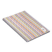 Echo Trails Multicolor Striping Journal Notizblock (Rechte Seite)