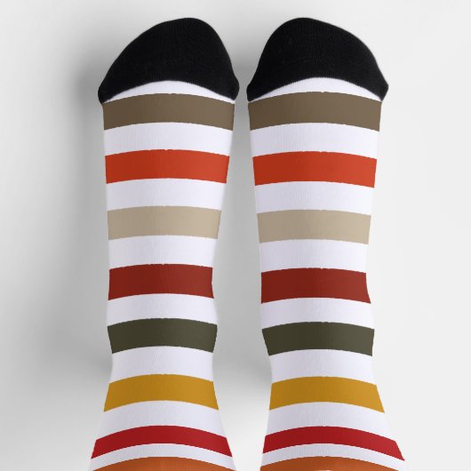 Echo Trails Strickte Nachhaltige Socken - Erdung (Oben)