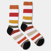Echo Trails Strickte Nachhaltige Socken - Erdung (Rechts)