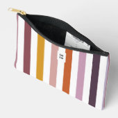 Echo Trails Stripes Accessory Pouch - Pink Hues Zubehörtasche (Offen)