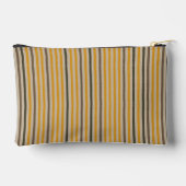 Echo Trails Stripes Accessory Pouch - Senf Zubehörtasche (Rückseite)