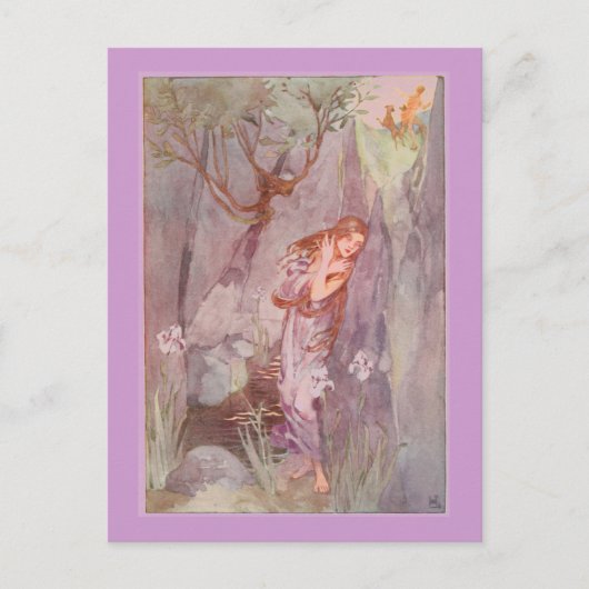 Echo und Narcissus von Stratton Postkarte (Vorderseite)