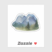 Echoes Beneath the Peaks Aufkleber (Blatt)