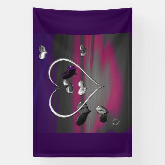 Echoes einer Metallischen Romantik Banner (Vertikal)