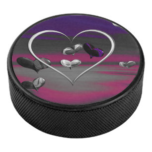 Echoes einer Metallischen Romantik Eishockey Puck