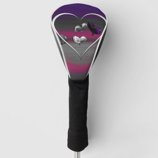 Echoes einer Metallischen Romantik Golf Headcover (Vorderseite)