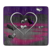 Echoes einer Metallischen Romantik Schneidebrett (Vorderseite)