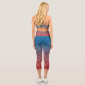 Echoes in Bluefire Capri Leggings (Rückseite)