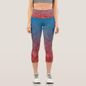 Echoes in Bluefire Capri Leggings (Vorderseite)