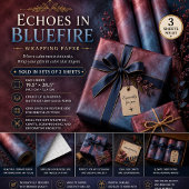 Echoes in Bluefire Geschenkpapier Set