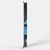 Echoes in Linienkonturen von Emotion Gerahmt Whisp Samsung Galaxy Hülle (Rechte Seite)