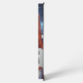 Echoes in Linienkonturen von Emotion Gerahmt Whisp Samsung Galaxy Hülle (Linke Seite)