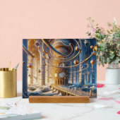 Echoes of '73: The Chronos Ocean's Labyrinth Acrylschild (Hochzeit)