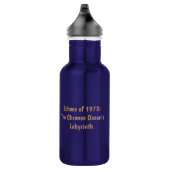 Echoes of '73: The Chronos Ocean's Labyrinth Edelstahlflasche (Rechts)